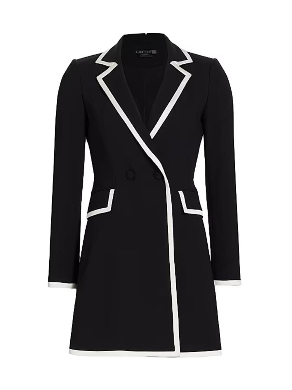 Alice + Olivia Tuxedo Dress size 2
